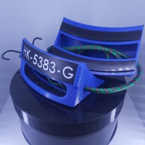 Wheel Chocks 13 cm para Avión – 1 set - Azul