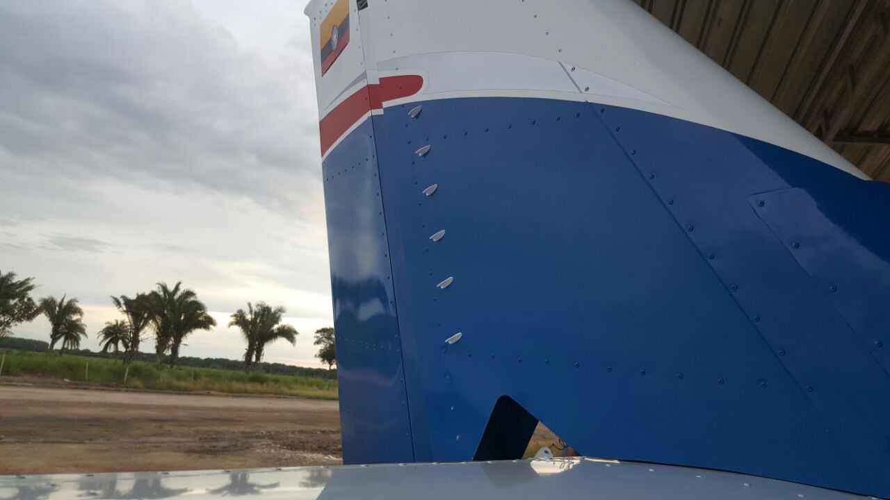 Generadores de Vórtice para Avión Ultraliviano