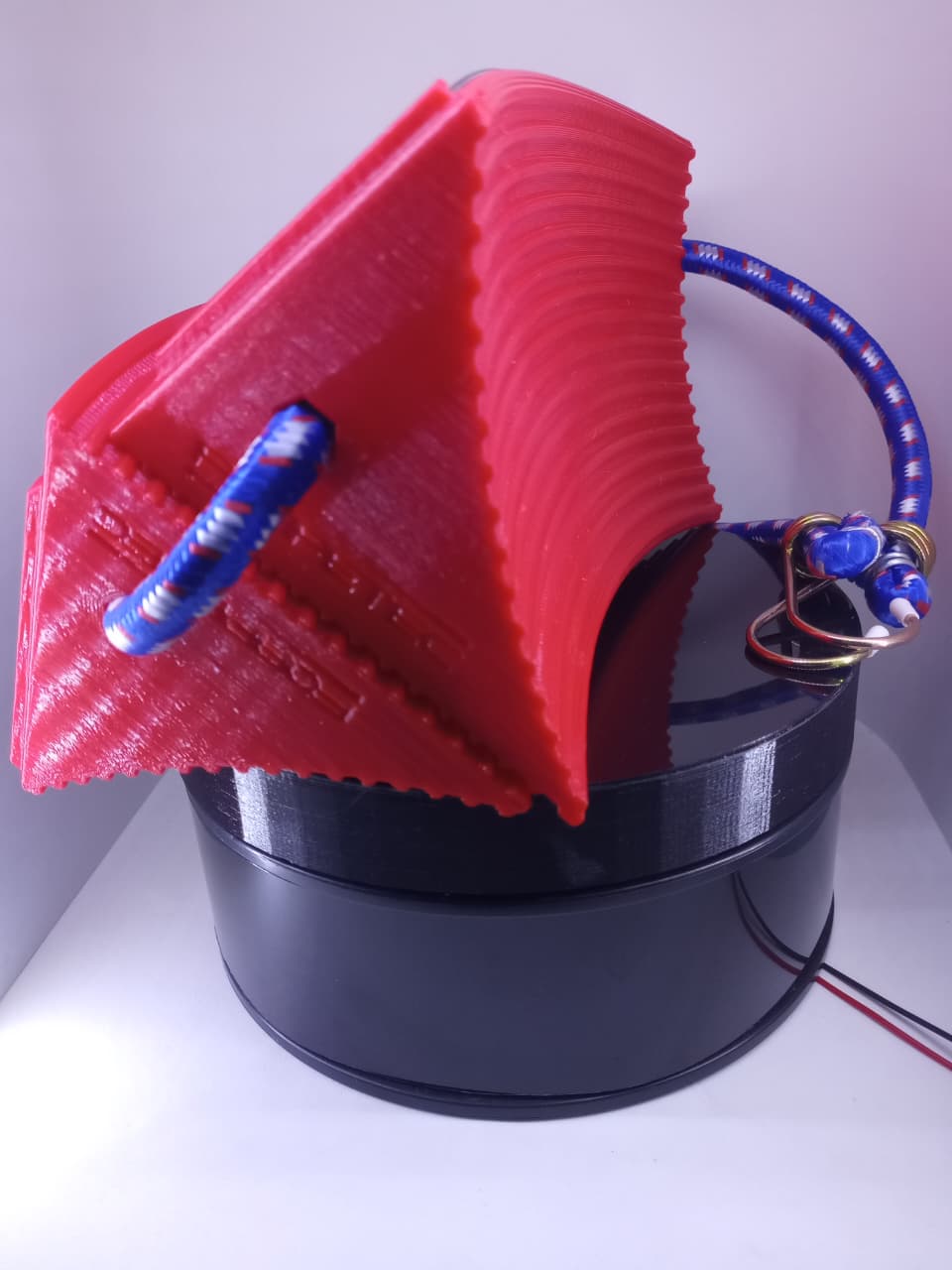 Wheel Chocks 25 cm para Avión - 1 set - Rojo - Image 2