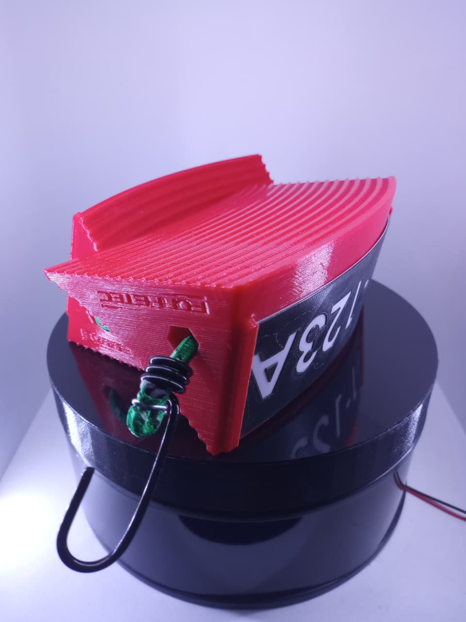 Wheel Chocks 15 cm para Avión - 2 sets - Rojo - Image 2