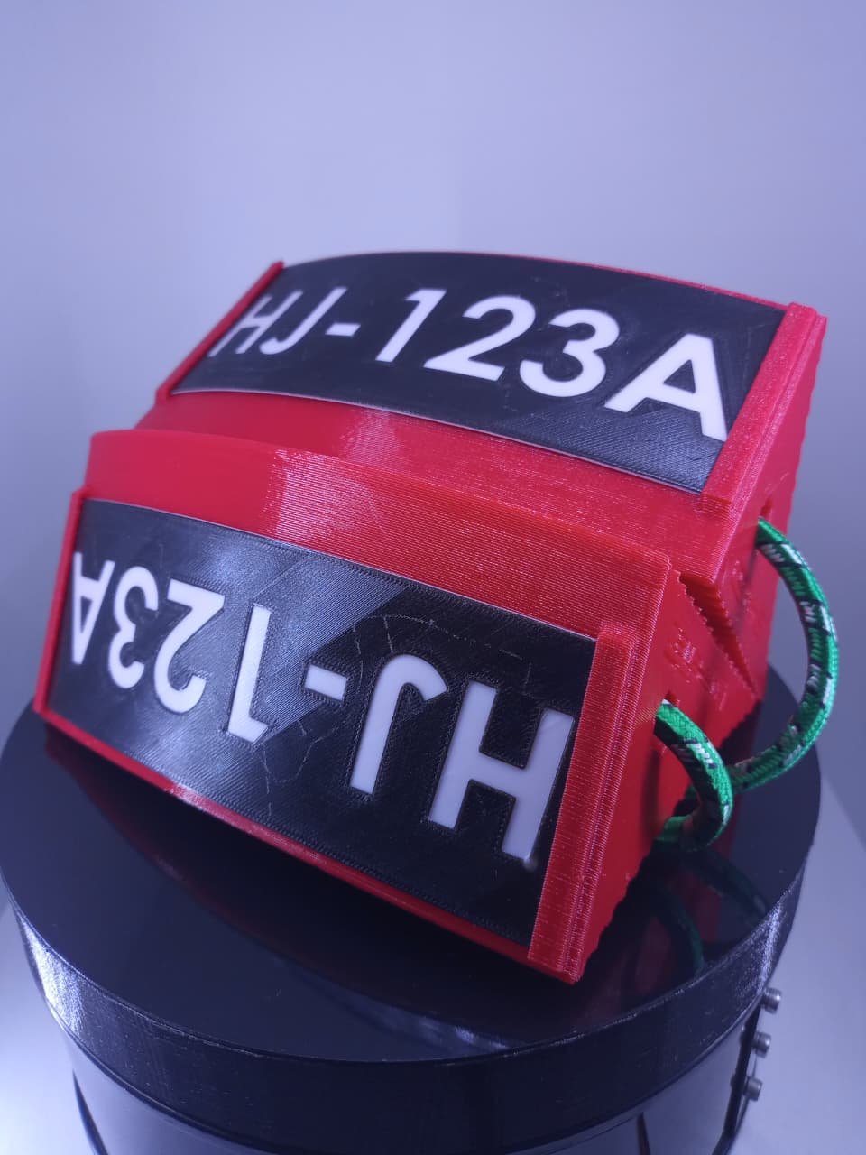 Wheel Chocks 15 cm para Avión - 2 sets - Rojo