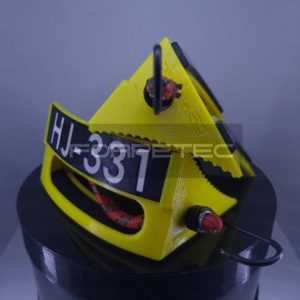 Wheel Chocks 13 cm para Avión – 1 set - Amarillo