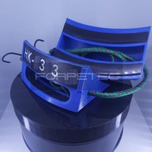 Wheel Chocks 13 cm para Avión – 1 set - Azul