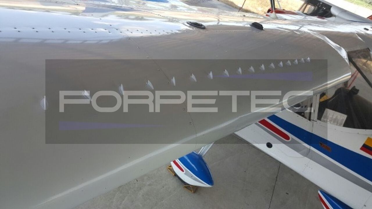 Generadores de Vórtice para Avión Ultraliviano / Aircraft Vortex Generators